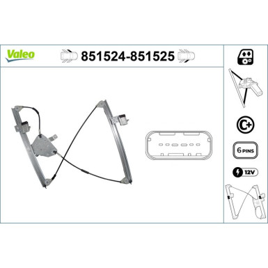 Valeo | Fensterheber | 851524