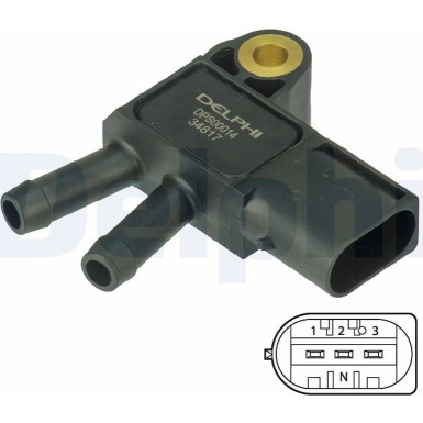 DPS00014 Sensor, Abgasdruck