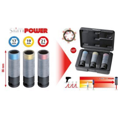 KS Tools | Kraft-Stecknuss-Satz | 515.0990