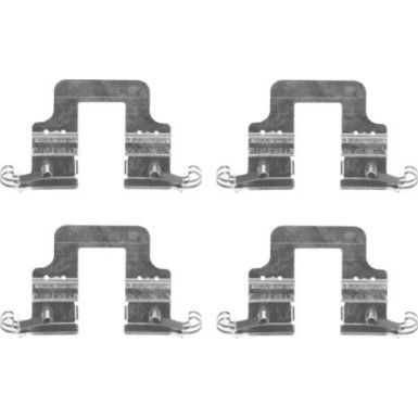 8DZ 355 204-851 Zubehörsatz, Scheibenbremsbelag