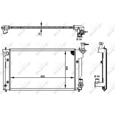 53398 Kühler, Motorkühlung