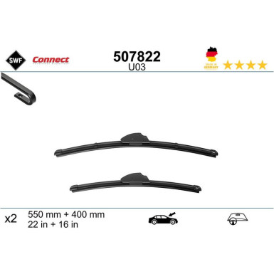 507822 Wischblatt CONNECT MADE IN GERMANY