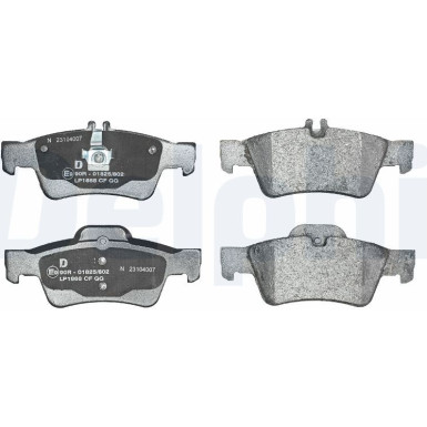 LP1868 Bremsbelagsatz, Scheibenbremse