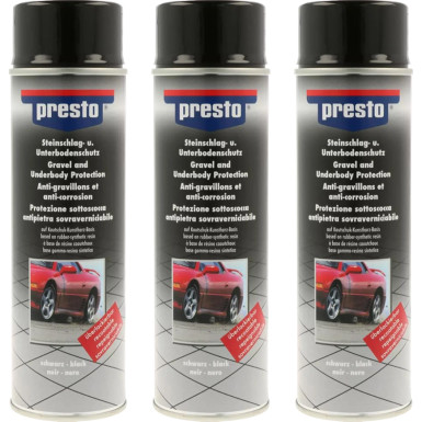 Unterbodenschutz | 3x Presto Steinschlag ÜL Schw.500 | 306024