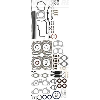 Victor Reinz | Dichtungsvollsatz, Motor | 01-53940-01