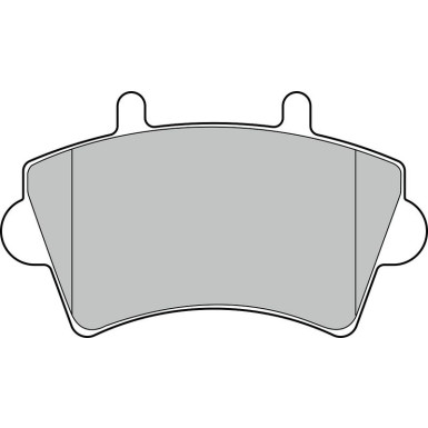 Valeo Bremsbelagsatz, Scheibenbremse ESSENTIAL 301537