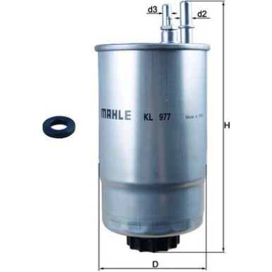 KL 977D Kraftstofffilter KL 977D Kraftstofffilter