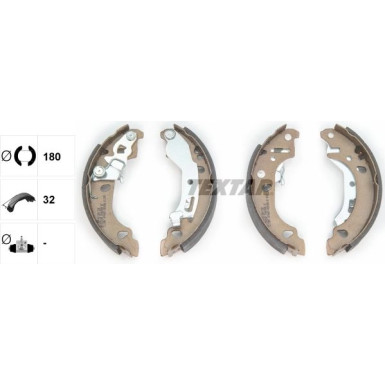 91061000 Bremsbackensatz