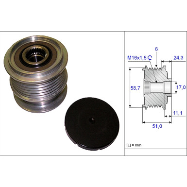 535 0200 10 Generatorfreilauf