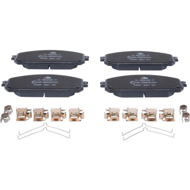 ATE | Bremsensatz, Scheibenbremse | 24.0128-0191.1 + 13.0460-5689.2