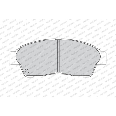 FDB867 Bremsbelagsatz, Scheibenbremse PREMIER ECO FRICTION
