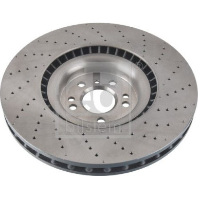 febi bilstein | 2 x FEBI Bremsscheibe | 107711