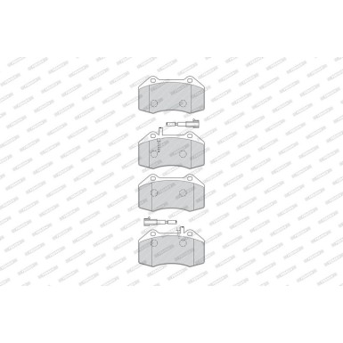 FDB4320 Bremsbelagsatz, Scheibenbremse PREMIER