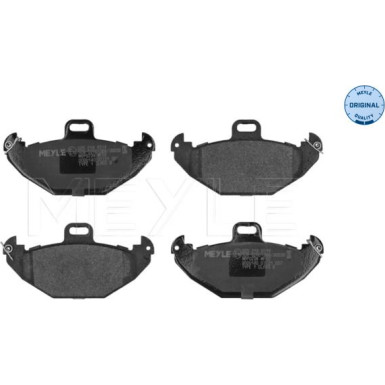 025 219 6514 Bremsbelagsatz, Scheibenbremse MEYLE-ORIGINAL: True to OE.