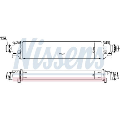 96279 Ladeluftkühler ** FIRST FIT **
