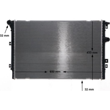 Mahle | Kühler, Motorkühlung | CR 813 000S