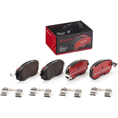 Brembo Bremsbelagsatz, Scheibenbremse XTRA LINE P 78 021X