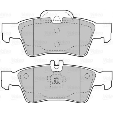598637 Bremsbelagsatz, Scheibenbremse