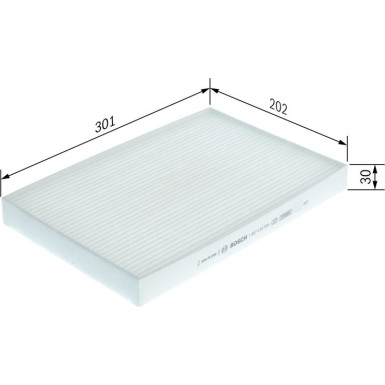 BOSCH 1 987 435 004 Innenraumfilter
