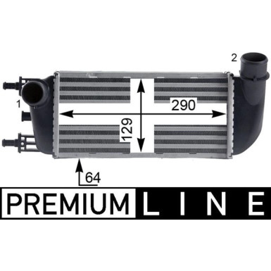 Mahle | Ladeluftkühler | CI 436 000P