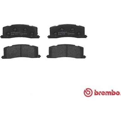 Brembo | Bremsbelagsatz, Scheibenbremse | P 83 030