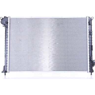NISSENS 69701A Kühler, Motorkühlung für MINI Schrägheck, Cabrio Aluminium, 578 x 399 x 26mm