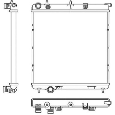 53531 Kühler, Motorkühlung EASY FIT 53531 Kühler, Motorkühlung EASY FIT