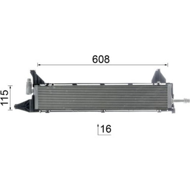 Mahle | Kühler, Motorkühlung | CR 2636 000P