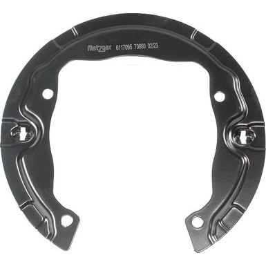 Metzger | Bremsträgerplatte | 6117095