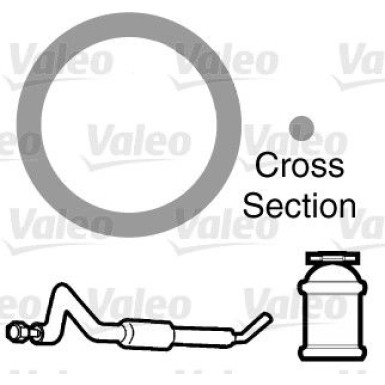 509304 Dichtung, Kühlmittelrohrleitung