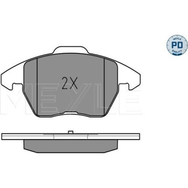 Meyle Bremsbelagsatz, Scheibenbremse MEYLE-PD: Advanced performance and design 025 235 8720/PD Meyle Bremsbelagsatz, Scheibenbremse MEYLE-PD: Advanced performance and design 025 235 8720/PD