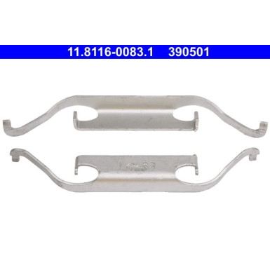 2 x ATE Feder, Bremssattel | 11.8116-0083.1