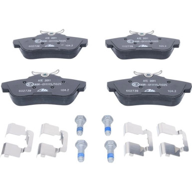 13.0460-2739.2 Bremsbelagsatz, Scheibenbremse