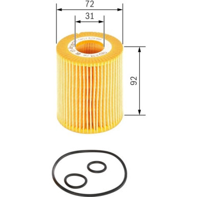 BOSCH 1 457 429 199 Ölfilter