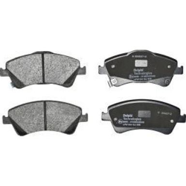 Delphi Bremsbelagsatz, Scheibenbremse LP2104