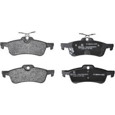 Delphi Bremsbelagsatz, Scheibenbremse LP3147