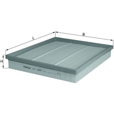 LX 1683 Luftfilter LX 1683 Luftfilter