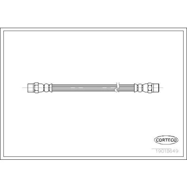 Corteco | Bremsschlauch | 19018649