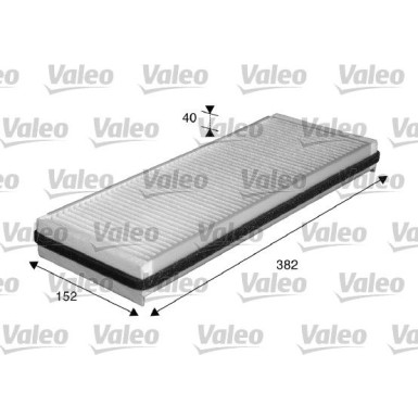 715562 Filter, Innenraumluft VALEO ESSENTIAL