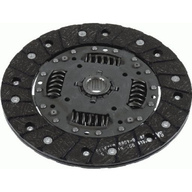 Sachs | Kupplungsscheibe | 1862 402 345