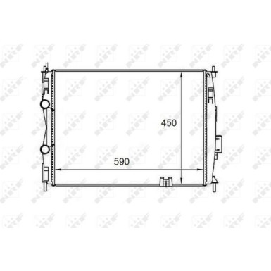 58461 Kühler, Motorkühlung