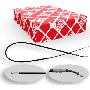 FEBI BILSTEIN 31148 Seilzug, Feststellbremse FEBI BILSTEIN 31148 Seilzug, Feststellbremse