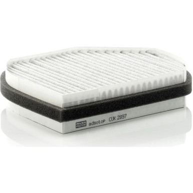 MANN-FILTER CUK 2897 Innenraumfilter, Aktivkohlefilter MANN-FILTER CUK 2897 Innenraumfilter, Aktivkohlefilter