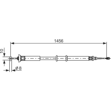 1 987 477 561 Seilzug, Feststellbremse