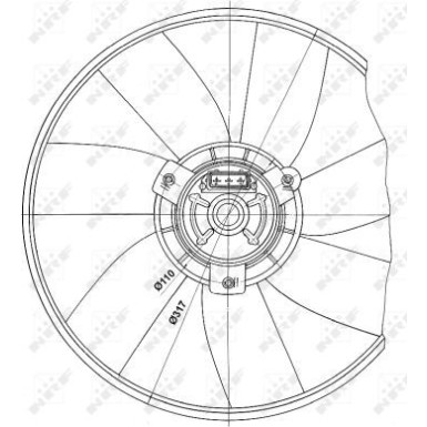 47660 Lüfter, Motorkühlung