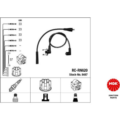 8487 Zündleitungssatz