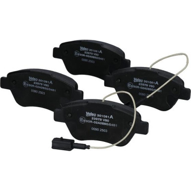 Valeo | Bremsbelagsatz, Scheibenbremse | 301051A