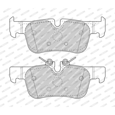 Ferodo Bremsbelagsatz, Scheibenbremse PREMIER FDB4954