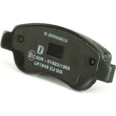 Delphi Bremsbelagsatz, Scheibenbremse LP1949