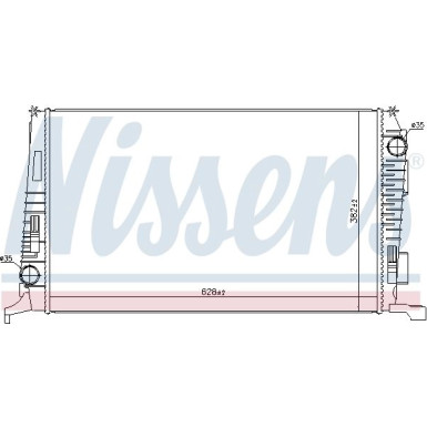Nissens | Kühler, Motorkühlung | 637614